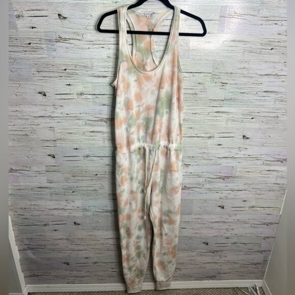Young Fabulous And Broke, Tie-Dye Jumpsuit, Sleeveless Cotton Size small - Picture 1 of 8